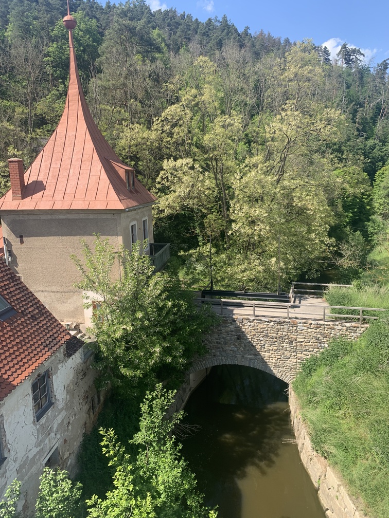 Bild des Flusses in Drosendorf